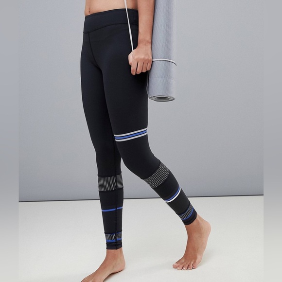 Lilybod Women's Mali Leggings High Rise Waist Ultra Jet Full length Size Small - Picture 3 of 14